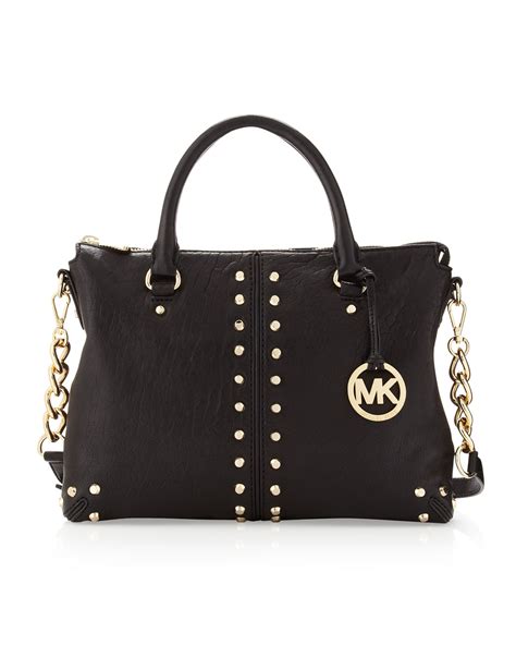 michael kors bags studs|Michael Kors small shoulder bag.